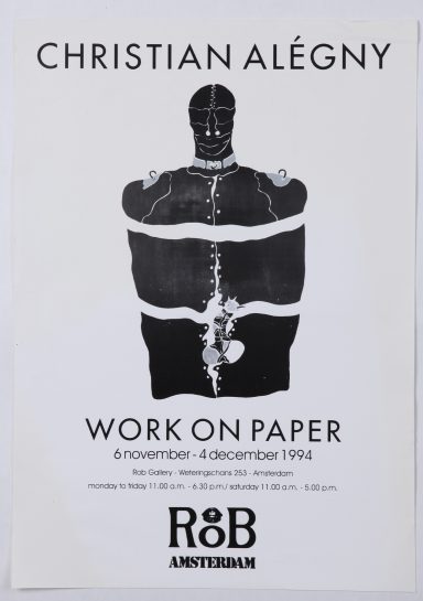 RoB Gallery - Christian Alégny, Work on Paper 1994